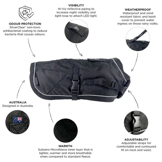 (image for) Huskimo Coat Summit Pro Dark 67cm - Click Image to Close