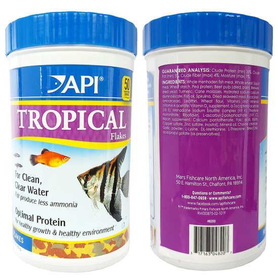 (image for) API Tropical Flake Food 31g - Click Image to Close