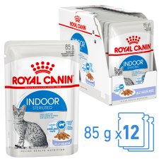 (image for) Royal Canin Cat Wet Pouches 12X85G Jelly Indoor