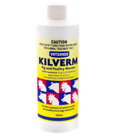 (image for) Vetsense Kilverm Pig & Poultry 500Ml - Click Image to Close