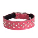 (image for) Beaupets Staffy Collar Studded 65Cm Pink