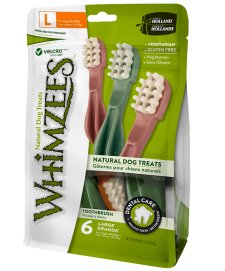 (image for) Whimzees Toothbrush Star Large 6pk 360g