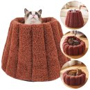 Cattitude Plush Volcano 3in1 Rust (image for) Cattitude Plush Volcano 3in1 Rust