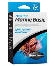 (image for) Seachem MultiTest Marine Basic 75 tests