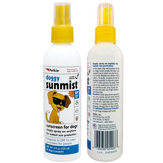 (image for) Petkin Doggy Sunmist Spray on Sunscreen 120ml - Click Image to Close