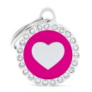 (image for) MYF Tag Glam Heart Pink