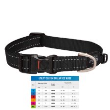 (image for) Rogz Collar Classic Black Small