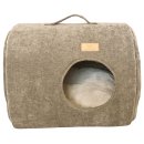 Cattitude Cat Bed Purr Pod Fawn (image for) Cattitude Cat Bed Purr Pod Fawn
