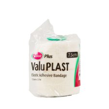 (image for) Value Plus Valuplast Elastic Adhesive Bandage 7.5Cm