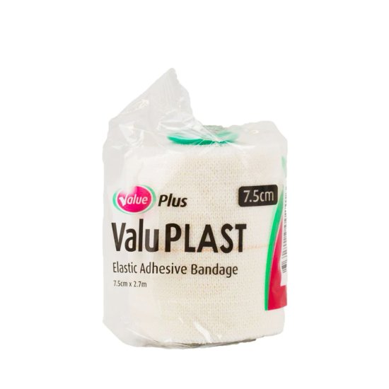 (image for) Value Plus Valuplast Elastic Adhesive Bandage 7.5Cm - Click Image to Close