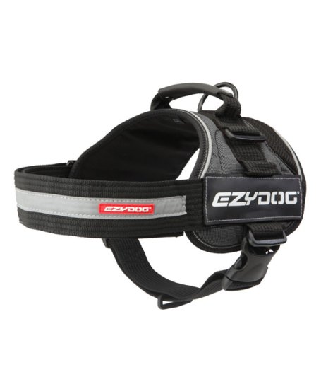 (image for) Ezydog Harness CV M Charcoal - Click Image to Close