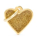 (image for) MYF Tag Shine Heart Gold Small