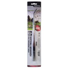 (image for) Aquael Aquarium Stainless Steel Tweezers Curved 27cm
