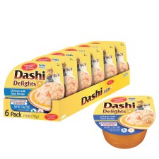 (image for) INABA Cat Dashi Delights 6Pk Chicken Tuna