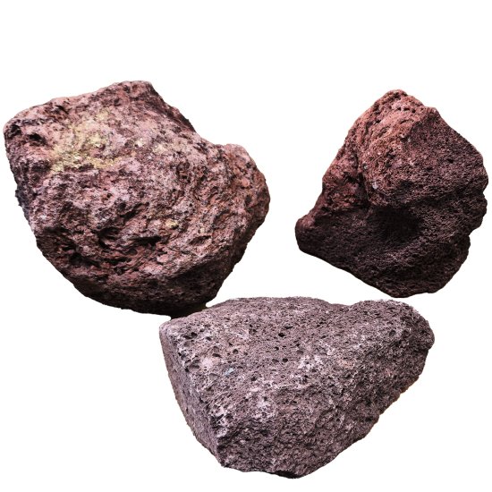 (image for) AP Naturals 1kg Volcanic Stone Red - Click Image to Close