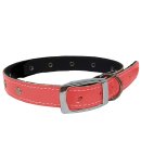 (image for) Beaupets Collar Leather Patent Studded 55Cm Pink