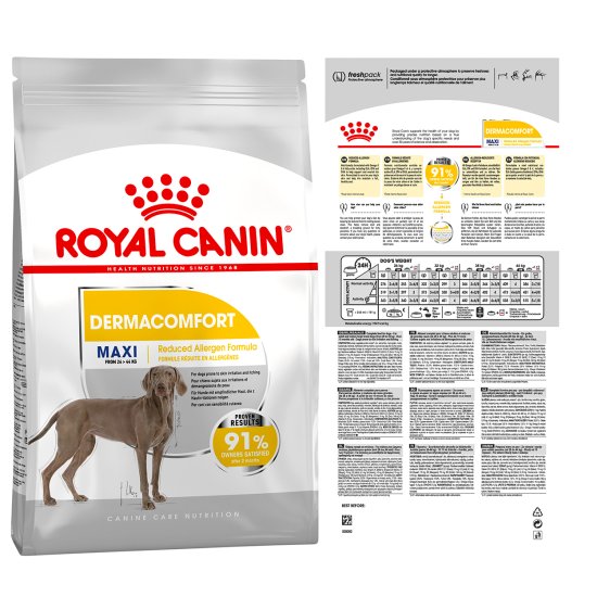 (image for) Royal Canin Dog Maxi Dermacomfort 12Kg - Click Image to Close