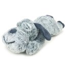 Snuggle Friends Plush Toy 45cm Grey Dog (image for) Snuggle Friends Plush Toy 45cm Grey Dog