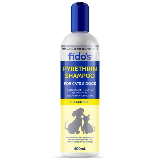 (image for) Fidos Pyrethrin Shampoo 500ml - Click Image to Close