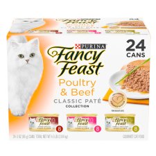 (image for) Fancy Feast Collection 24x85g Poultry Beef Pate