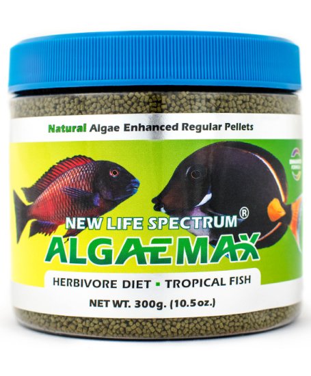 (image for) New Life Spectrum AlgaeMax Regular Sinking (1mm-1.5mm) 300g - Click Image to Close