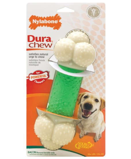 (image for) Nylabone Powerchew Double Action Bone Giant 23+kg - Click Image to Close