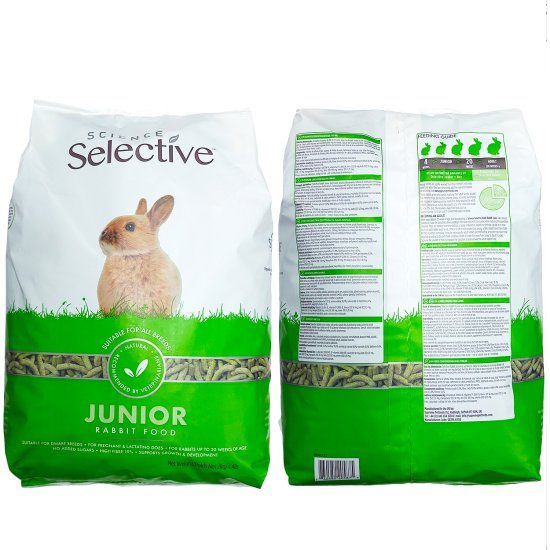 (image for) Selective Rabbit Food Junior 2kg - Click Image to Close