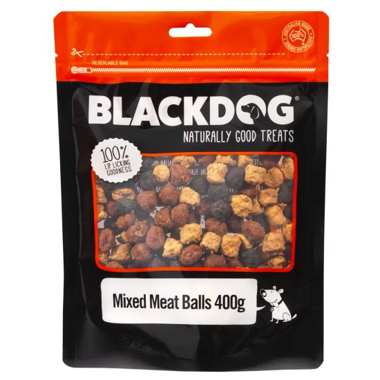 (image for) Blackdog Treats Mixed Meat Balls 400g - Click Image to Close