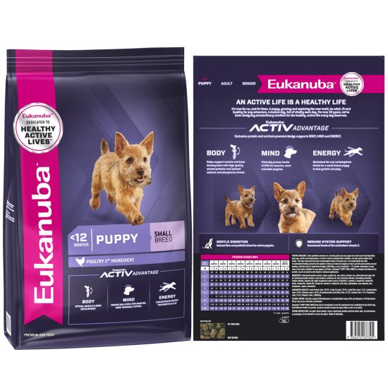 (image for) Eukanuba Dog Puppy Small Breed 3Kg - Click Image to Close