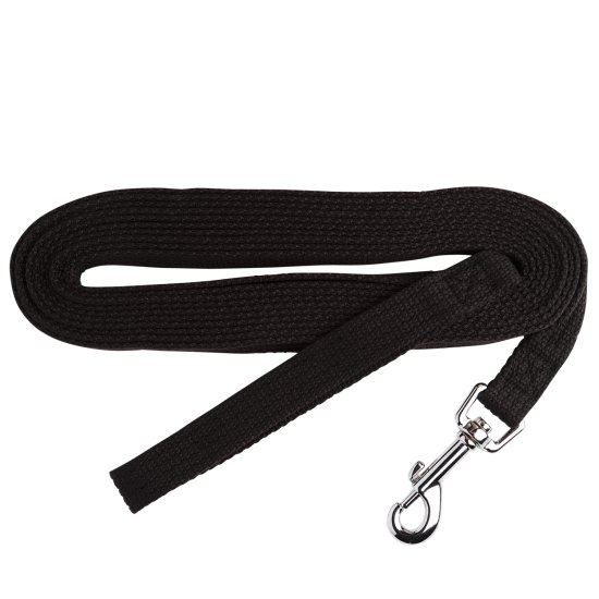 (image for) Beaupets Training Lead 20mm x 10 Metre Black - Click Image to Close