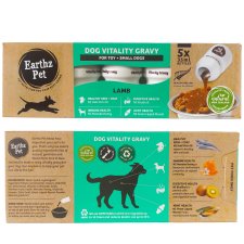 (image for) EarthzPet Dog Gravy 5Pack 5x35ml Lamb