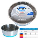 (image for) Rogz Bowl Stainless Steel Dog Large Blue 1700ml