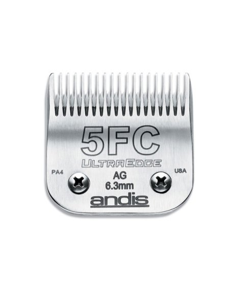 (image for) Andis Blade AGC/MBG #5FC Leaves Hair 6.3mm - Click Image to Close