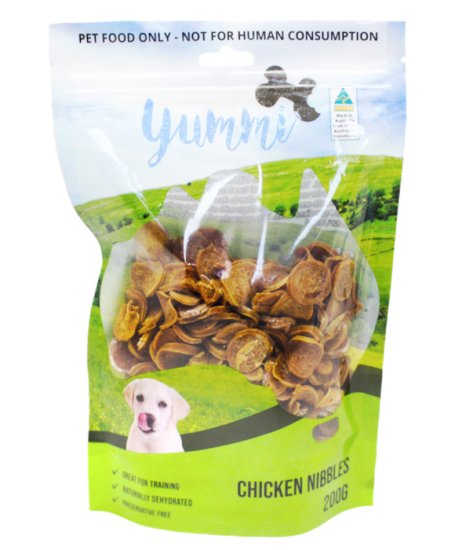 (image for) Yummi Chicken Nibbles 200g - Click Image to Close