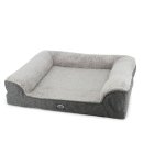(image for) IBT Dog Bed Lounger Grey 110x90cm Xlarge