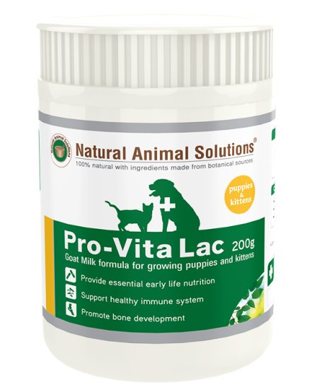 (image for) Natural Animal Solutions Pro-Vita Lac 200G - Click Image to Close