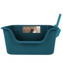 (image for) Cattitude Litter Tray Sanctuary Large Blue