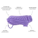 (image for) Huskimo Jumper Knit Lavender 22cm