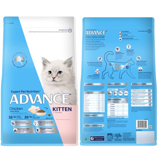 (image for) Advance Cat Kitten Growth Chicken 6kg - Click Image to Close