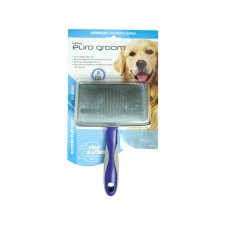 (image for) Euro Groom Flat Slicker Brush Soft Pin X Large