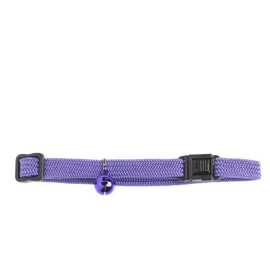 (image for) Beaupets Cat Collar Safety Plain Purple - Click Image to Close
