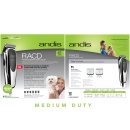 (image for) Andis MediumDuty RACD Clipper with 6 Guide Combs