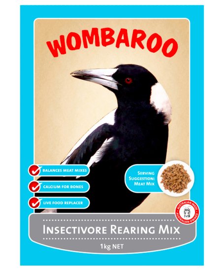 (image for) Wombaroo Insectivore Rearing Mix 1kg - Click Image to Close