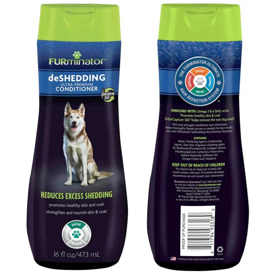 (image for) Furminator Dog Conditioner 473ml deShedding - Click Image to Close