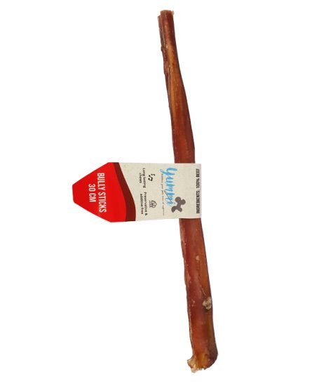 (image for) Yummi Bully Stick Large Wrapped 30cm Each - Click Image to Close
