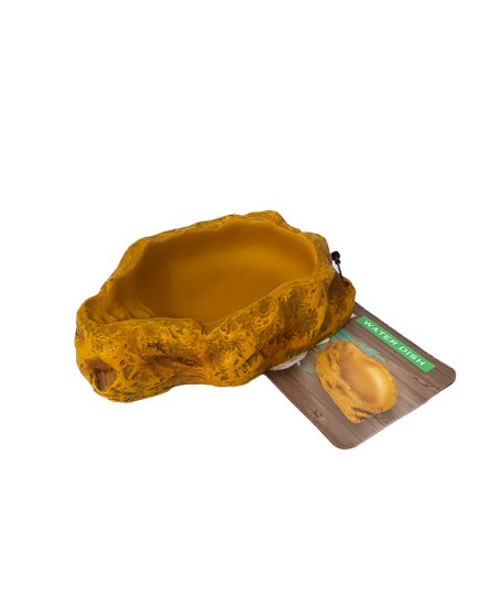 (image for) GYPR Water Dish Mini 11x7.7x3cm Desert - Click Image to Close
