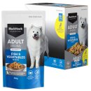 (image for) Black Hawk Dog Wet 10x140g Fish