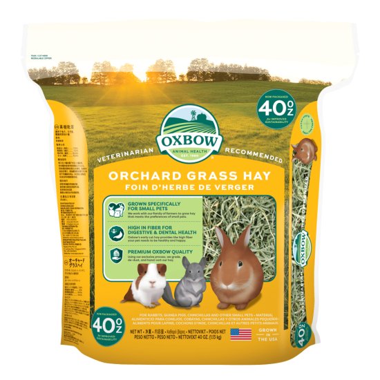 (image for) Oxbow Orchard Grass Hay 1.13kg - Click Image to Close