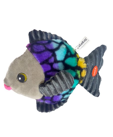 (image for) FurKidz Carnival Fish w/Action Fins 23cm - Click Image to Close