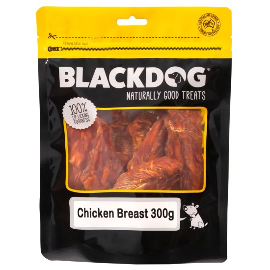 (image for) Blackdog Treats Chicken Breast 300g - Click Image to Close